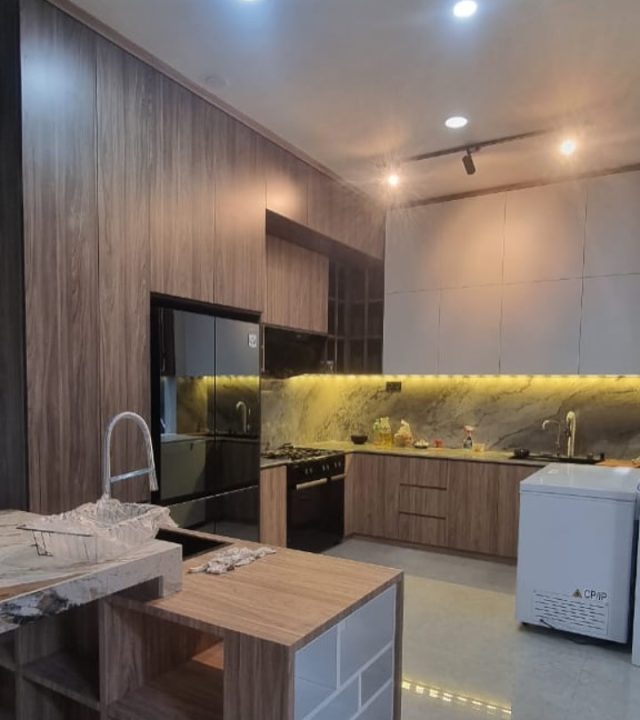 pekerjaan interior full set AQ home, selesai